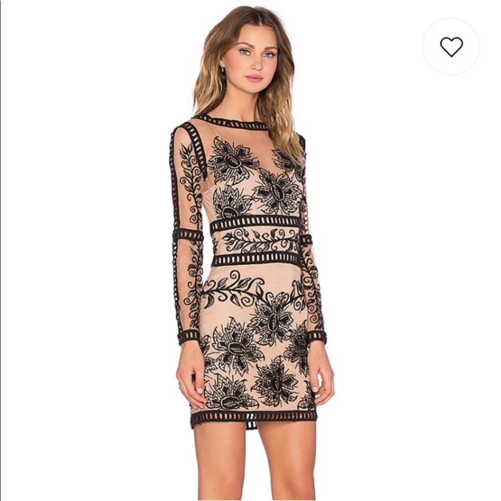 For Love and Lemons Desert Nights Mini Dress